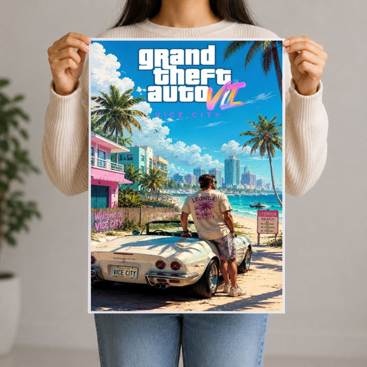 Grand Theft Auto VI Vice City Poster