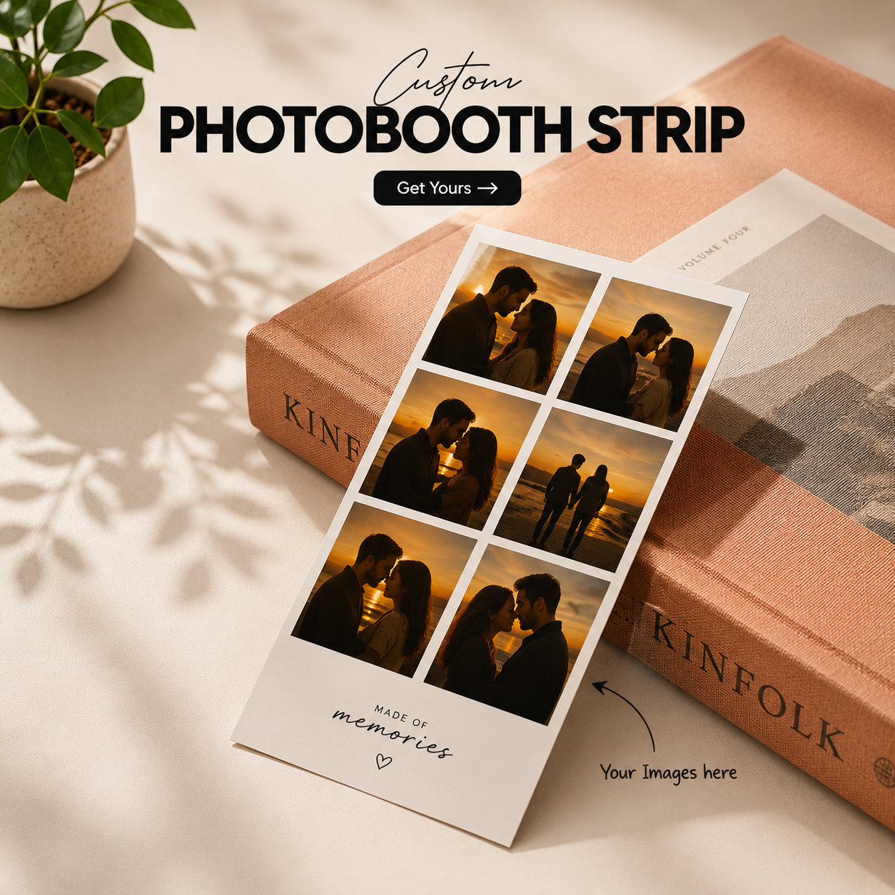 Personalized Photobooth Strips