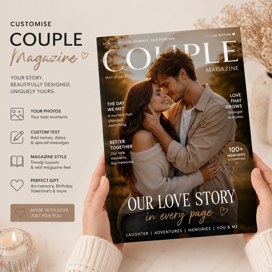 Personalized Couple Magazine