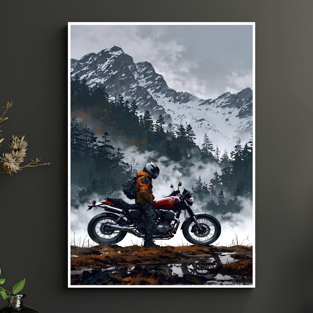 Wild Terrain Bike Poster