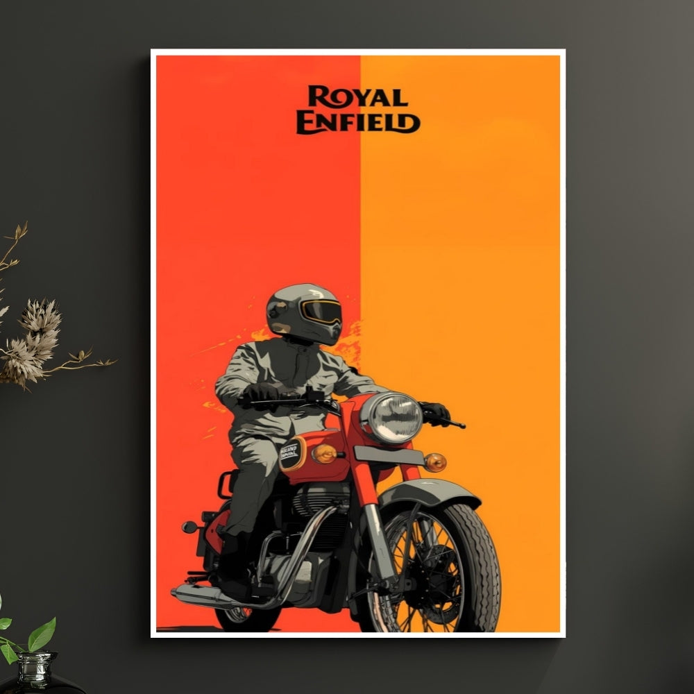 Dirt Trail Bike Poster