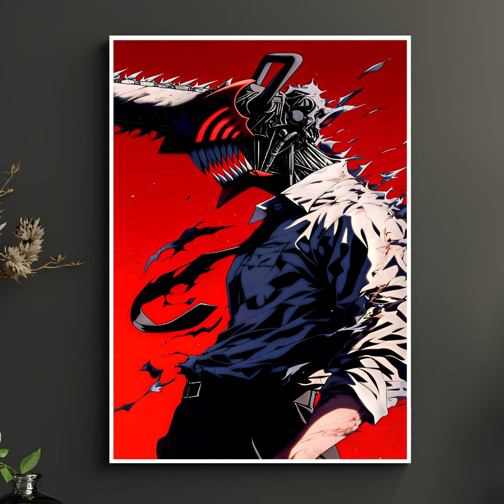 Anime Warrior Wall Poster