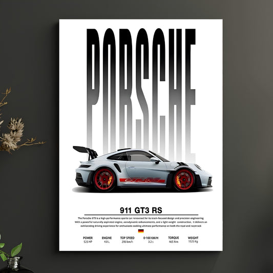 High-Performance Sports Coupe Poster