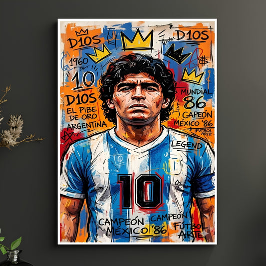 Diego Maradona Argentina Poster