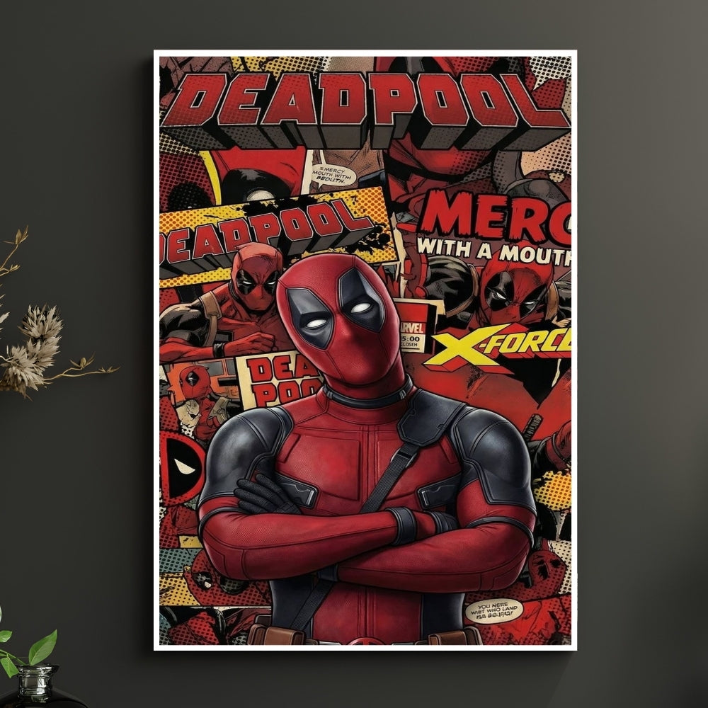 Deadpool Comic Poster