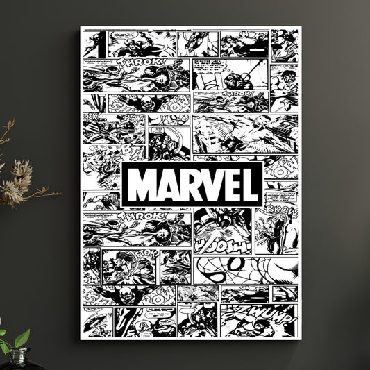 Marvel Comics Logo Poster