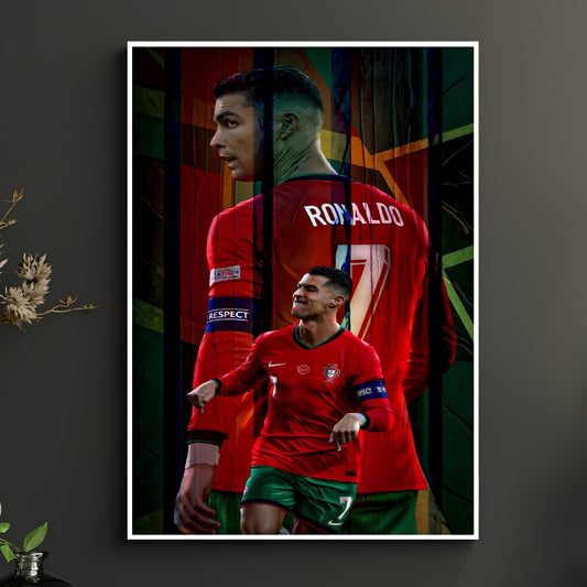 Cristiano Ronaldo Portugal Premium Wall Poster
