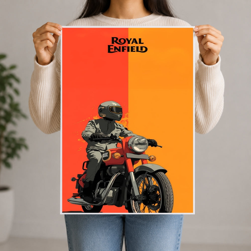 Dirt Trail Bike Poster