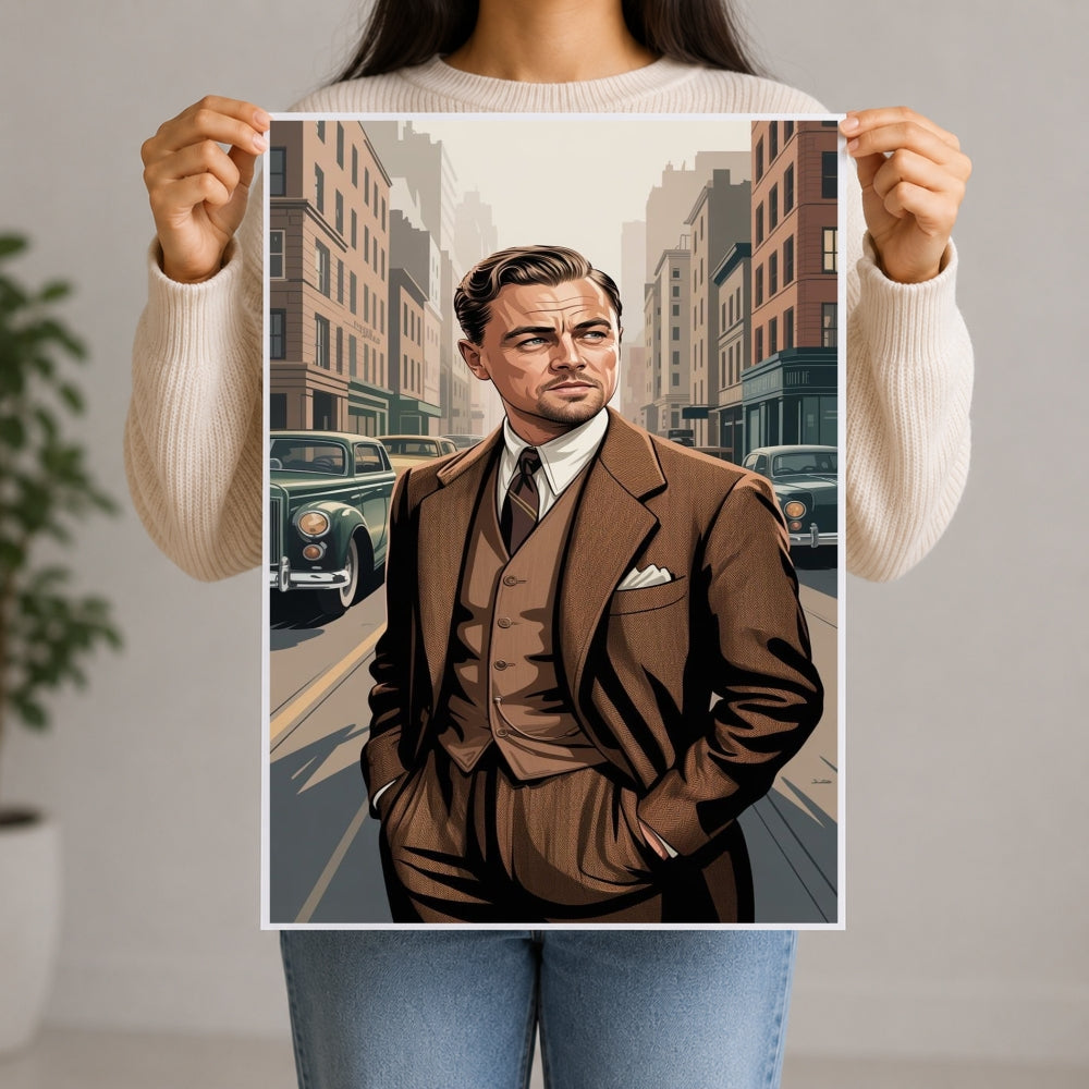 Leonardo DiCaprio Vintage Poster