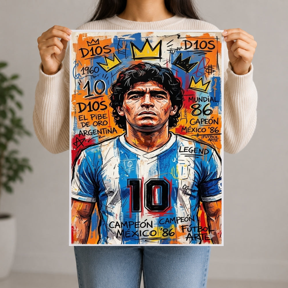 Diego Maradona Argentina Poster