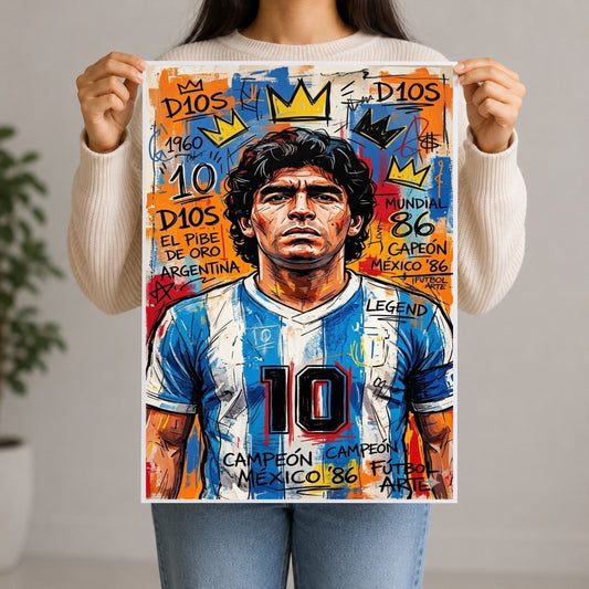 Diego Maradona Argentina Poster