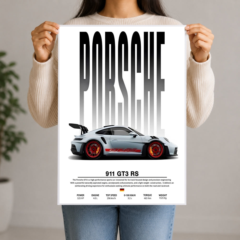 High-Performance Sports Coupe Poster