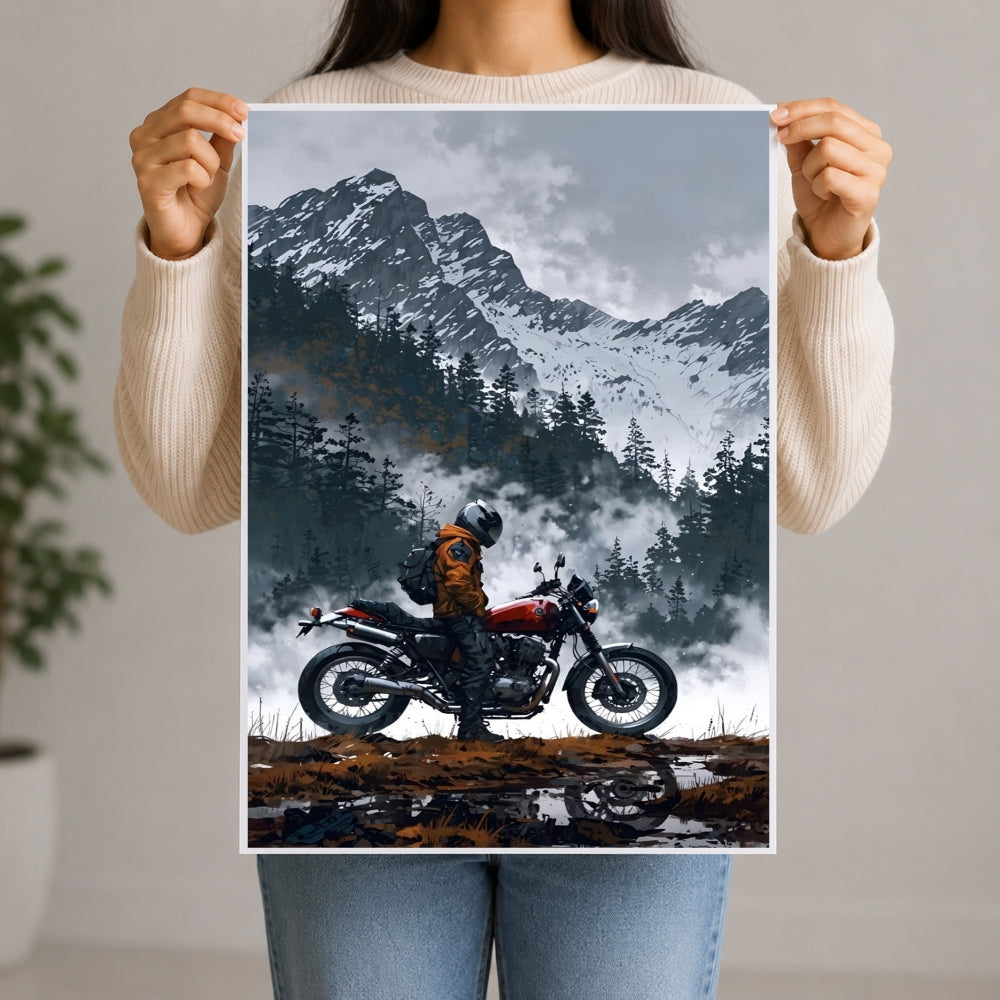 Wild Terrain Bike Poster