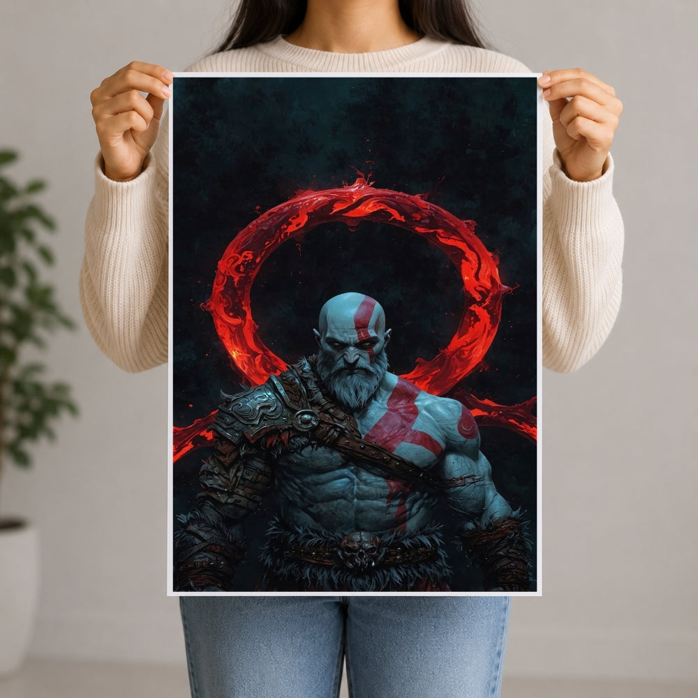 God of War Kratos Poster
