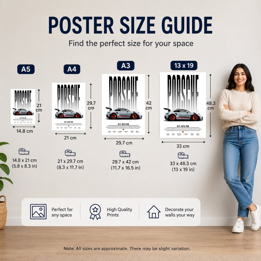 High-Performance Sports Coupe Poster