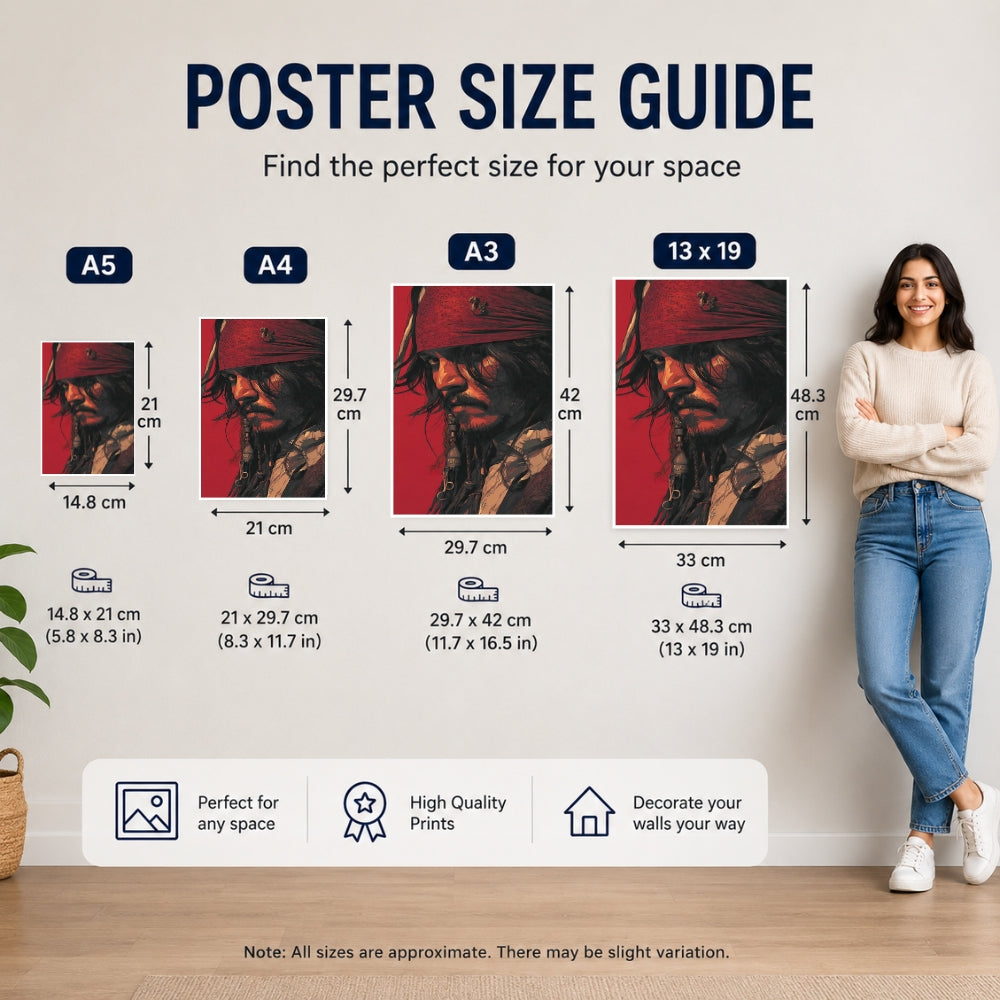 Captain Jack Sparrow Poster