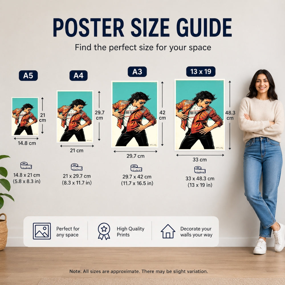 Michael Jackson Premium Wall Poster