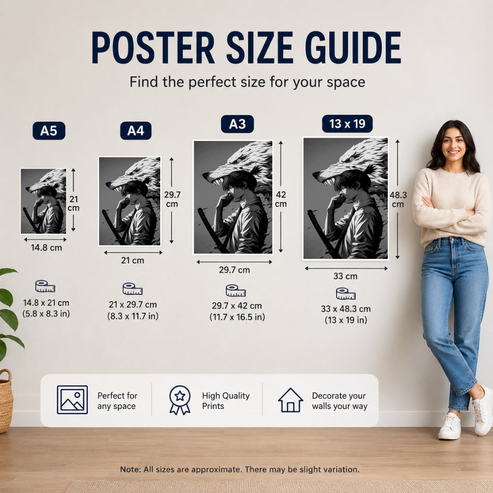 Anime Legend Wall Poster